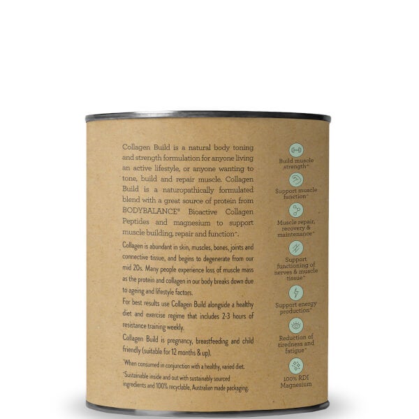 Nutra Organics Nutra Organics Collagen Build - Unflavoured 225g Vendita Calda
