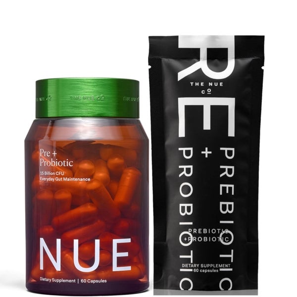 The Nue Co. The Nue Co. Prebiotic + Probiotic and Refill Bundle Vendita Economica