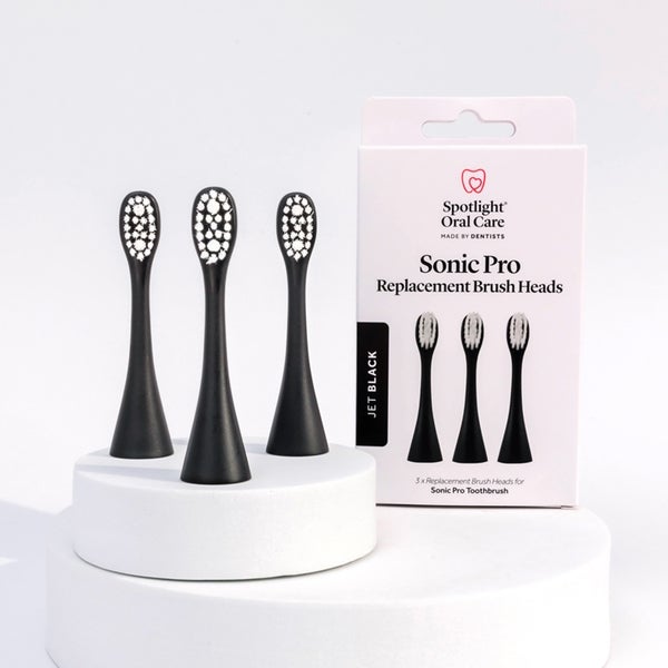 Spotlight Oral Care Spotlight Oral Care Sonic Pro Jet Black Replacement Heads Fino al 60% di sconto