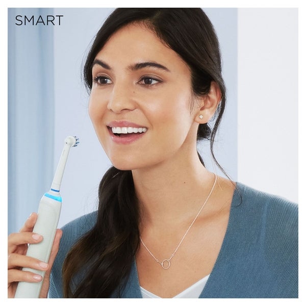 Oral-B Oral B Smart 6 - 6000N - White Electric Toothbrush Designed by Braun Limitato a 3 giorni