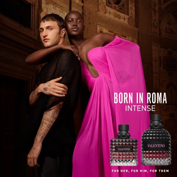 Valentino Valentino Born in Roma Intense UOMO Eau de Parfum 50ml Spedizione gratuita