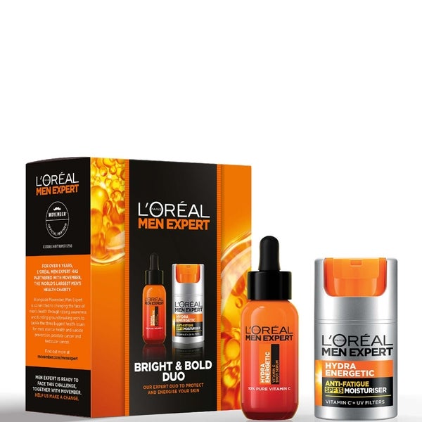 Lu0027Oréal Paris L'Oréal Paris Men Expert Bright and Bold Duo Gift Set For Him Comprare a buon mercato