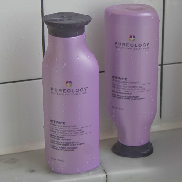 Pureology Pureology Hydrate Shampoo and Conditioner Moisturising Bundle for Dry Hair Sulphate Free for a Gentle Cleanse Nuovi prodotti