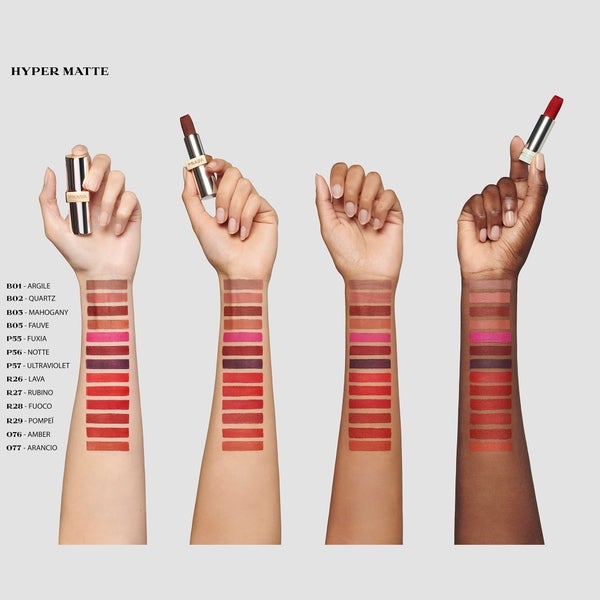Prada Prada Hyper Matte Rouge Lipstick Refill 3.8g (Various Shades) Trasporto libero internazionale