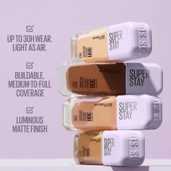 Maybelline Maybelline Super Stay up to 30H Lumi-Matte Foundation 35ml (Various Shades) Nuova