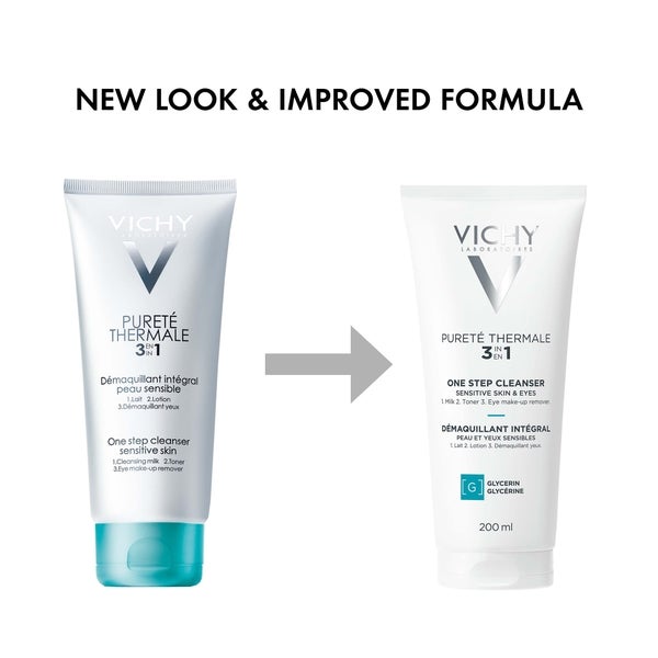 Vichy VICHY Pureté Thermale 3-in-1 One Step Cleanser 200ml Promozione