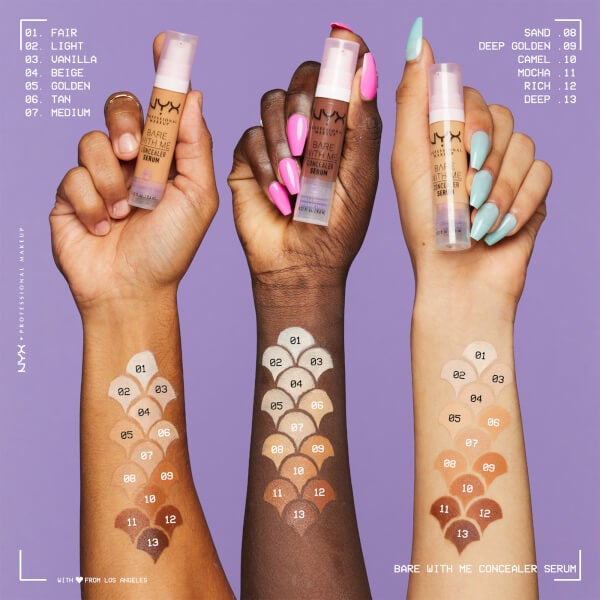 NYX Professional Makeup NYX Professional Makeup Bare With Me Concealer Serum 9.6ml (Various Shades) Grandi sconti