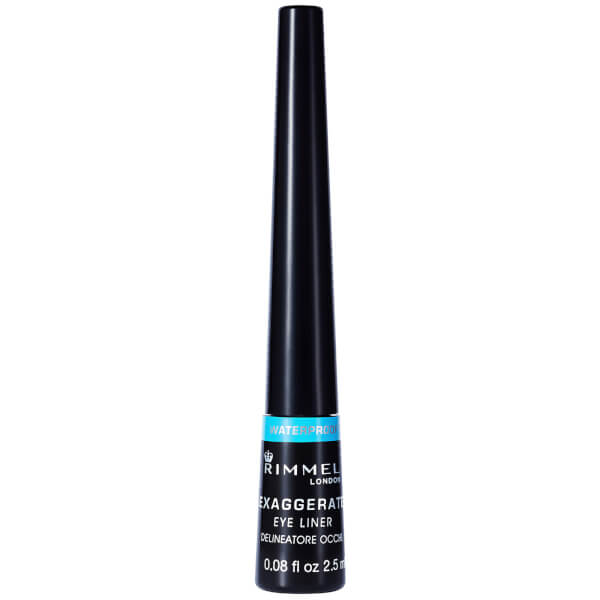 Rimmel Rimmel London Exaggerate Waterproof Liquid Eyeliner – 01 – Black 2.5ml Enormi risparmi