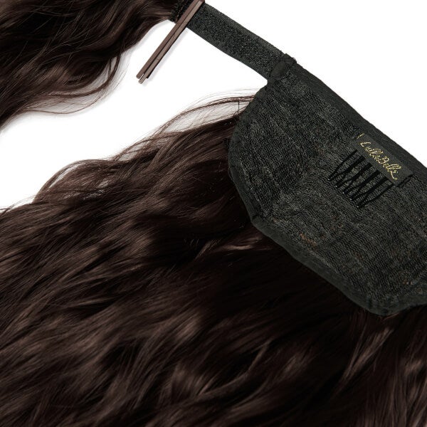 LullaBellz LullaBellz Grande 26" Textured Wave Wraparound Pony (Various Shades) Spedizione gratuita