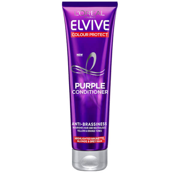 Lu0027Oréal Paris L'Oréal Paris Elvive Colour Protect Anti-Brassiness Purple Shampoo and Conditioner Set Shopping online