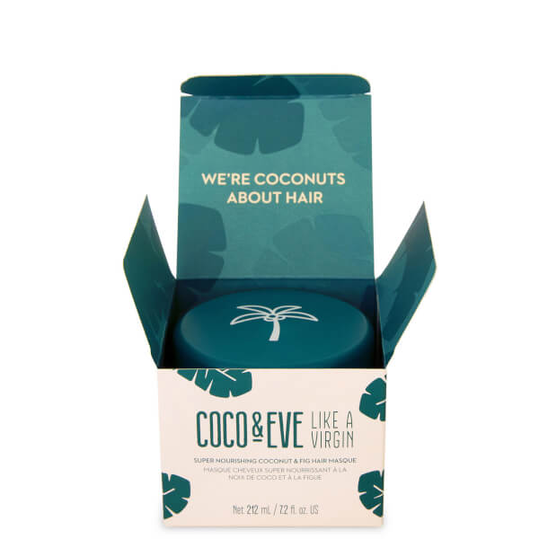 Coco u0026 Eve Coco & Eve Like A Virgin Super Nourishing Coconut & Fig Hair Maschera - 212ml Offerta Pasqua