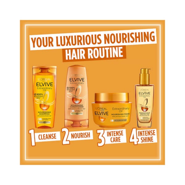 Lu0027Oréal Paris L'Oréal Paris Elvive Olio Straordinario per tutti i tipi di capelli 100ml Offerta per la Festa della Mamma