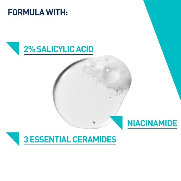 CeraVe CeraVe Blemish Control Detergente viso con acido salicilico al 2% e niacinamide per pelli con imperfezioni 236ml Offerta Giorno del Papà