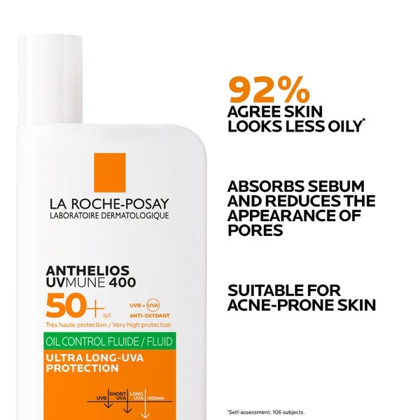 La Roche-Posay La Roche-Posay Anthelios Oil Control Fluid SPF50+ for Oily Blemish-Prone Skin 50ml Offerta temporanea