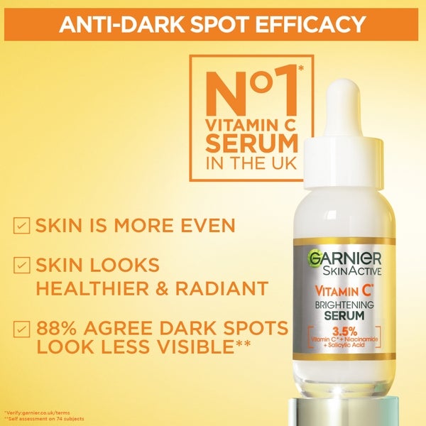 Garnier Garnier 3.5% Vitamin C Niacinamide Salicylic Acid Brightening and Anti Dark Spot Serum 30ml Nuovi prodotti