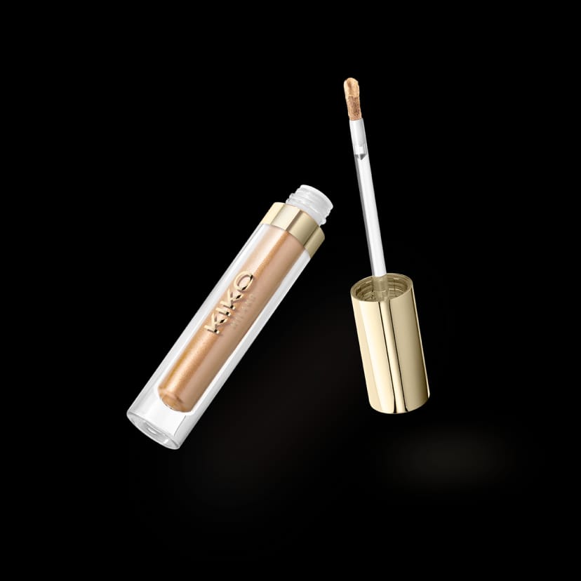 Kikocosmetics gold reflections sun mirage liquid eyeshadow Qualità Garantita