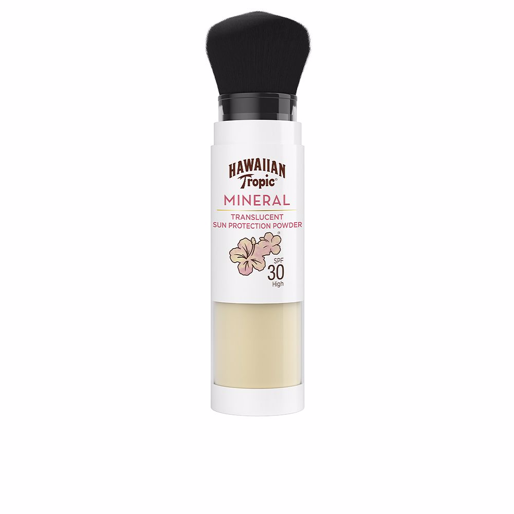 Hawaiian Tropic MINERAL BRUSH brocha maquillaje con color SPF30
