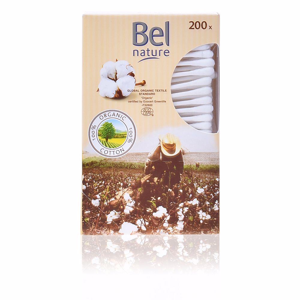 Bel NATURE bastoncillos cartón algodón 100% orgánico 2025