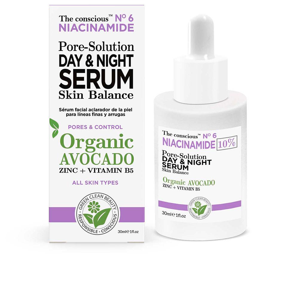 The Conscious™ NIACINAMIDE pore-solution day & night serum organic avocado Offerta