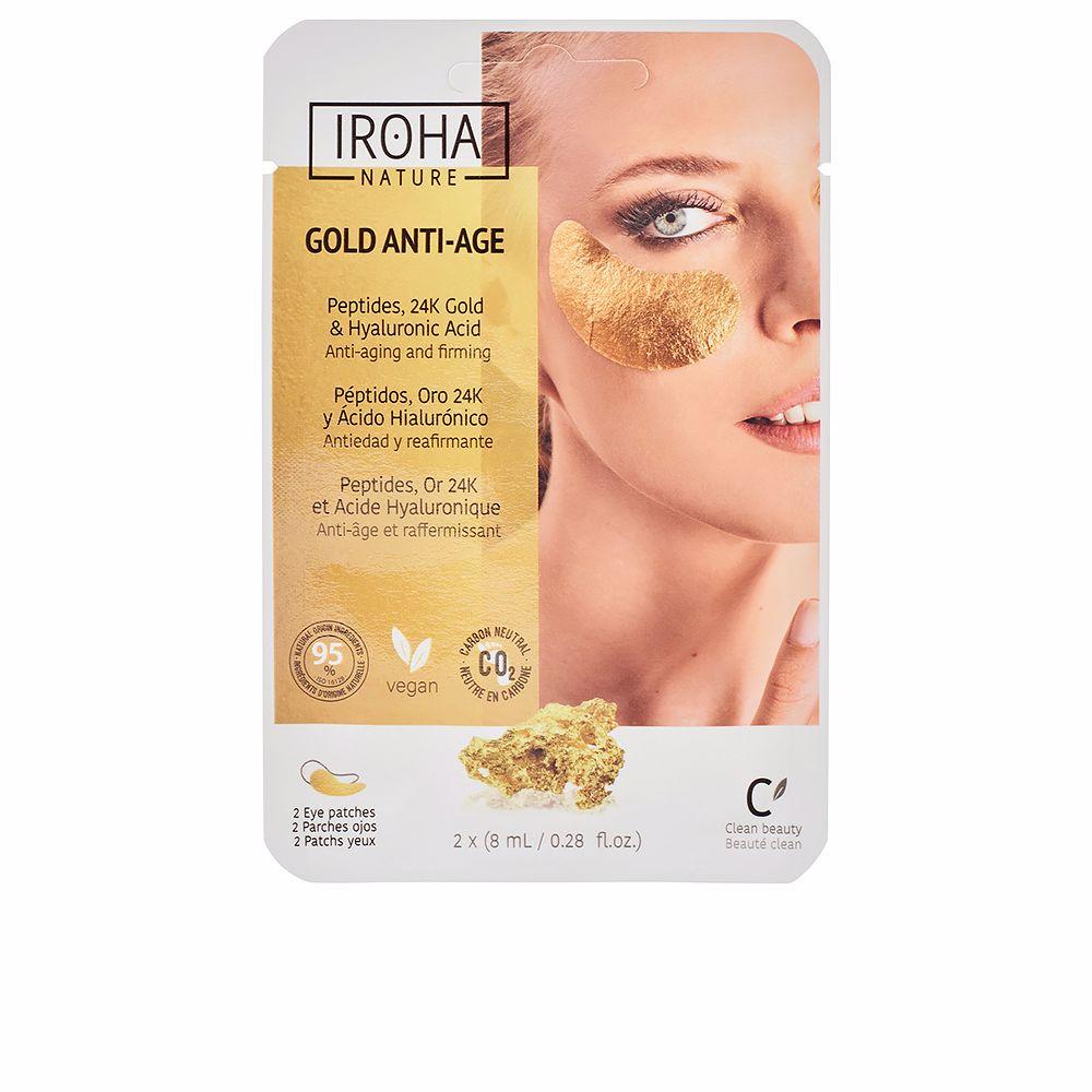 Iroha Nature GOLD tissue eyes patches extra firmness Nuova