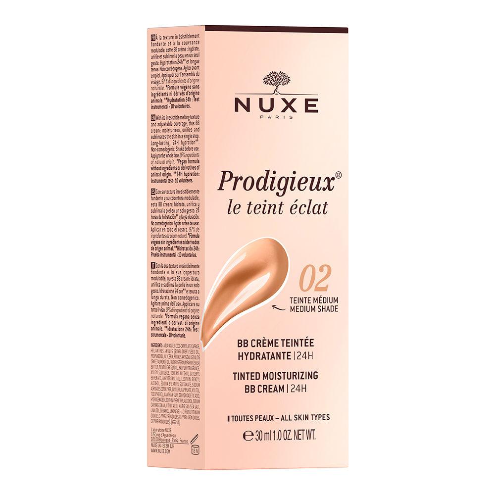 Nuxe PRODIGIEUX BB CREAM idratante colorato Presa