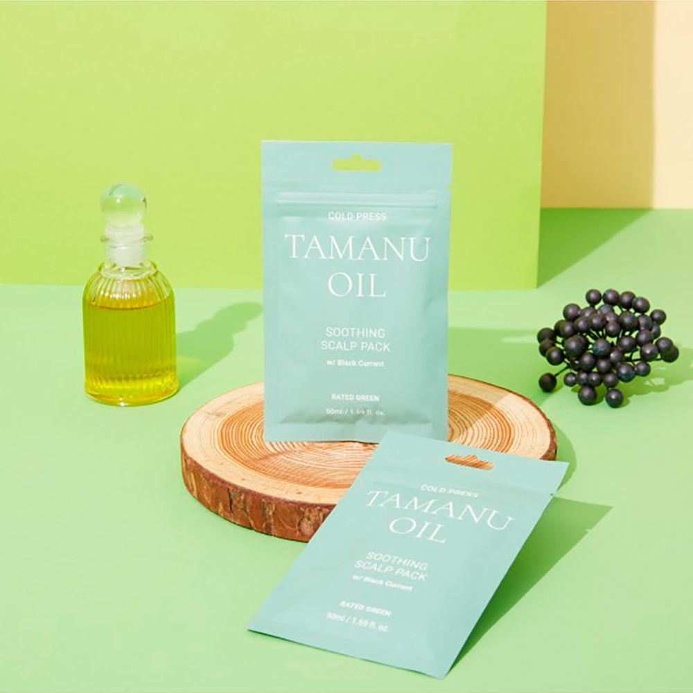 Rated Green OLIO DI TAMANU SPREMUTO A FREDDO cuoio capelluto Super Saving Price