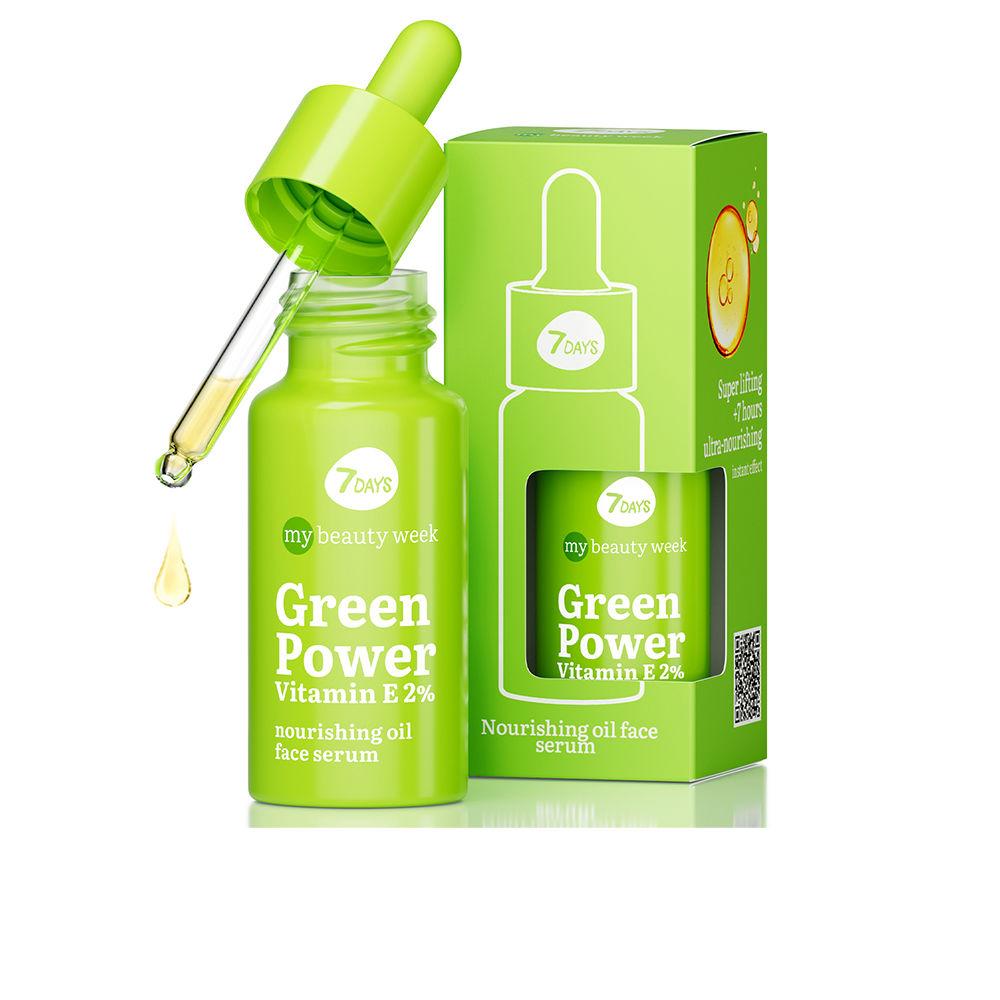7days GREEN POWER VITAMINA E 2% Siero viso olio nutriente