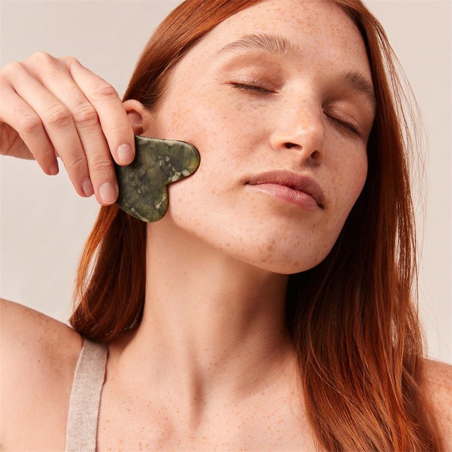 GLOV Massaggio del viso Stone Green Jade Fino Al -60%