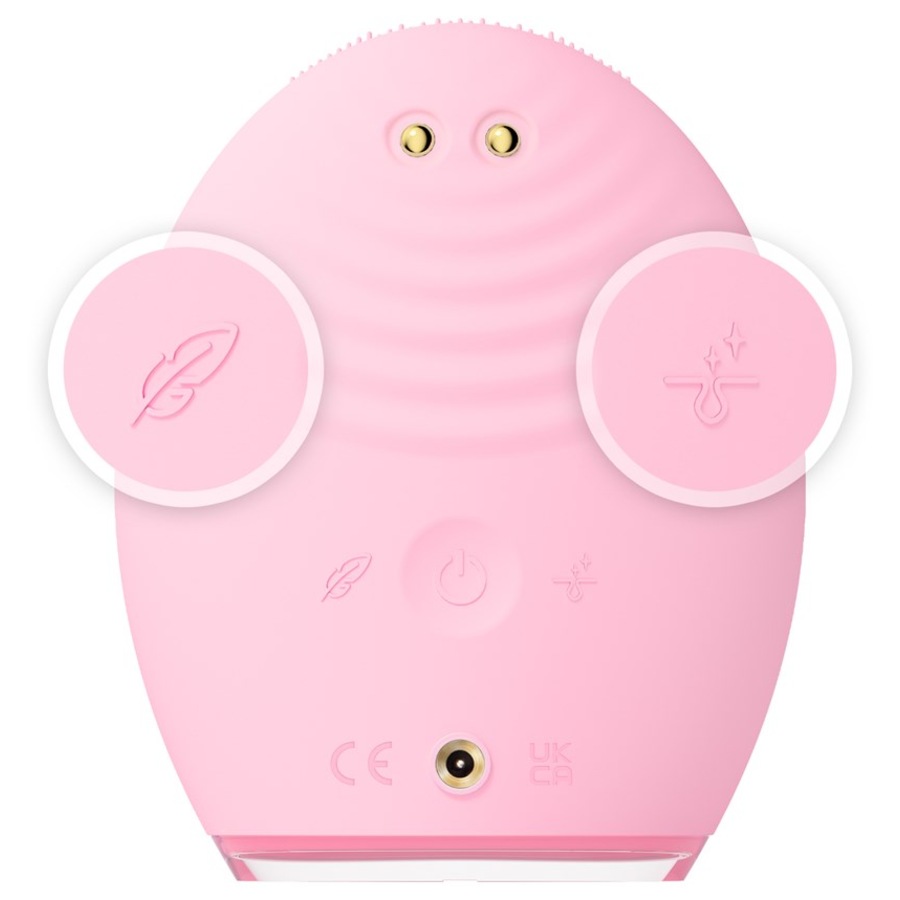 Foreo Spazzole di pulizia LUNA 4 Plus Dispositivo di pulizia termica del viso per pelli normali con NIR luce LED rossa e microcorrente Novità