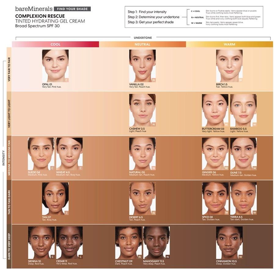 bareMinerals Foundation Complexion Rescue Tinted Hydrating Gel Cream Soddisfazione Garantita