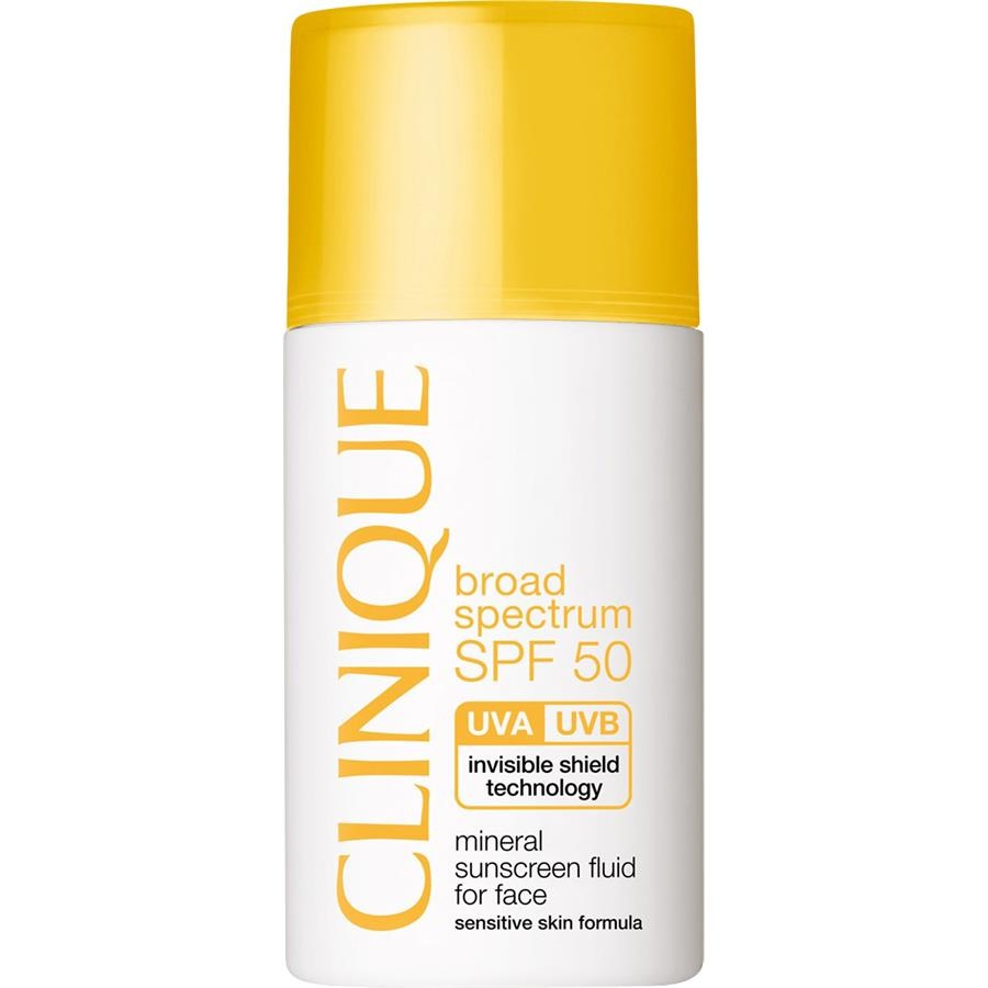 Clinique Cura del sole Mineral Sunscreen Fluid for Face Presa