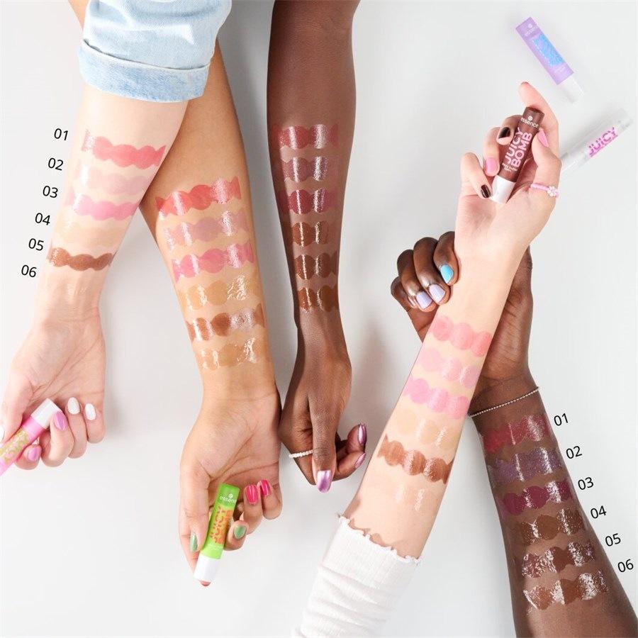 Essence Cura delle labbra JUICY BOMB Glossy Butter Balm In Linea