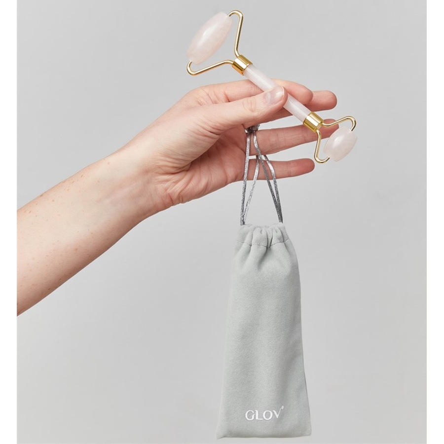 GLOV Massaggio del viso Facial Roller Pink Quartz I Più Venduti