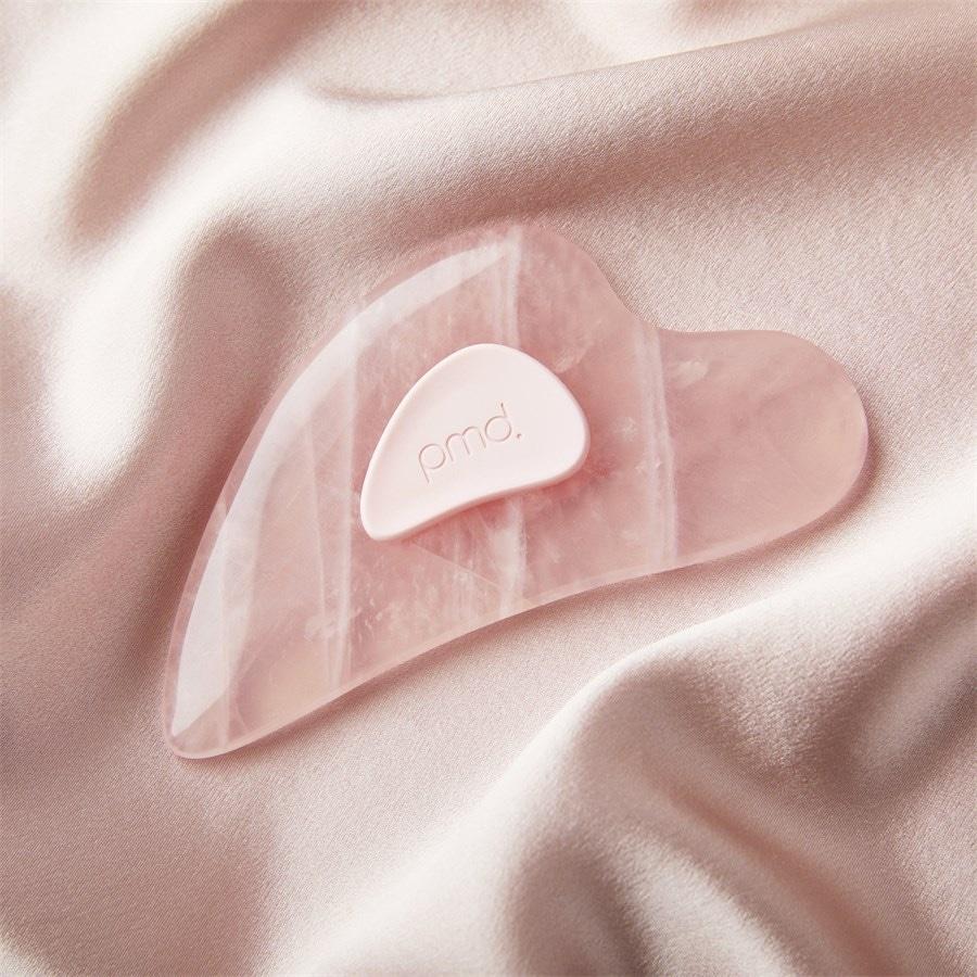 pmd. Massaggio facciale Quarzo rosa Gua Sha Spedizione Gratuita