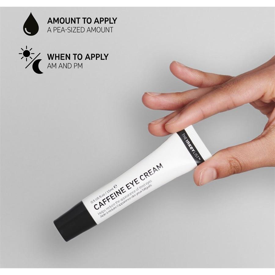 The INKEY List Creme Caffeine Eye Cream Consegna Veloce