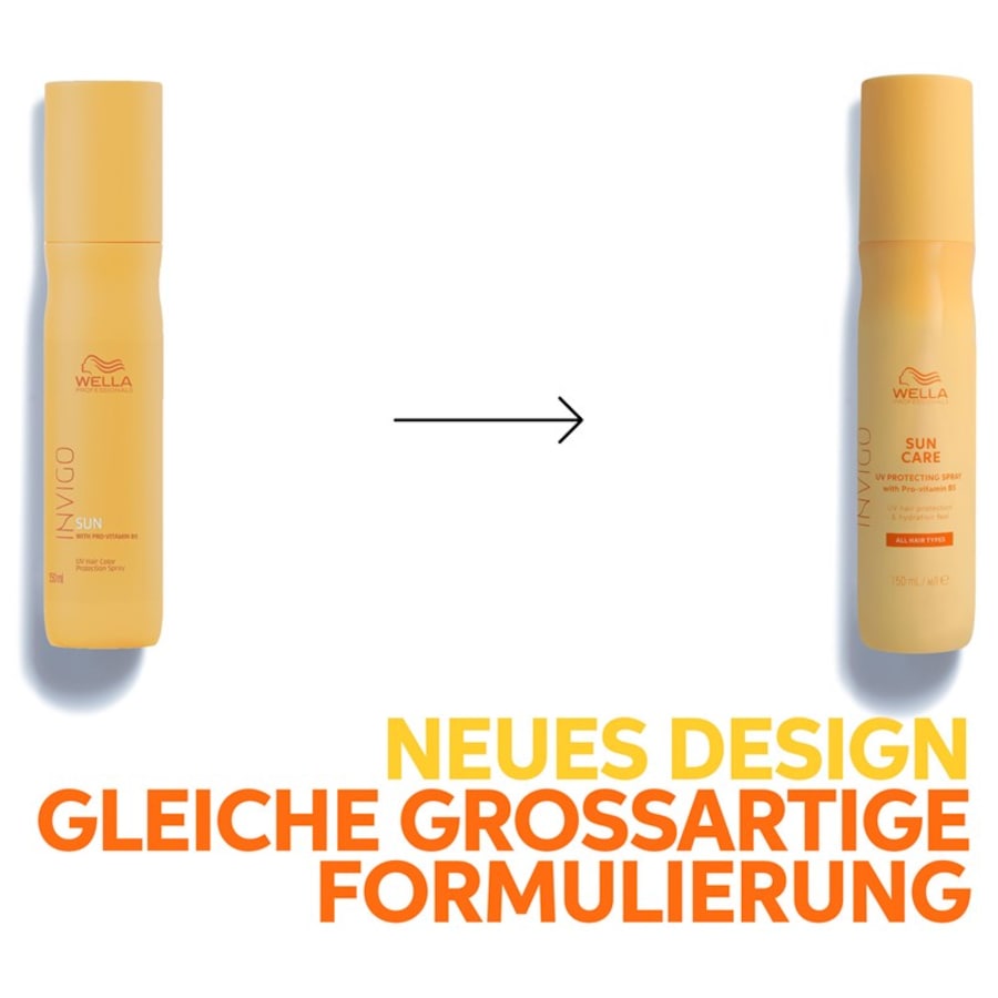 Wella Sun Care UV Hair Color Protection Spray Nuovo