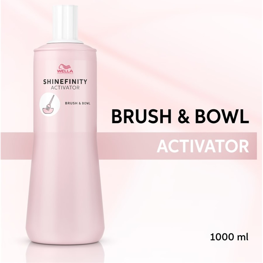 Wella Shinefinity Activator 2% Brush & Bowl Italy