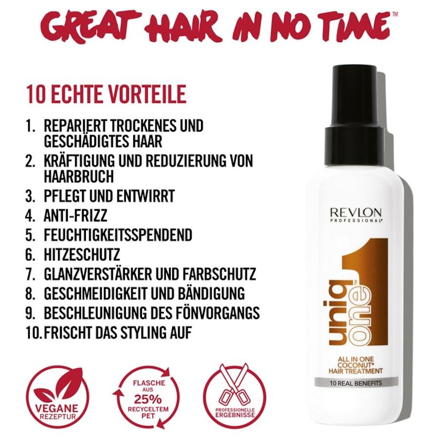 Revlon Professional Uniqone Hair Treatment Coconut Ritorno libero