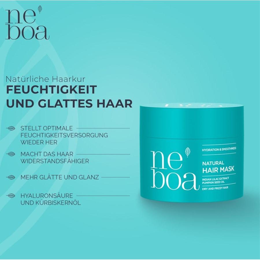 Neboa Hydration & Smoothness Capelli secchi e crespi Maschera naturale per capelli Negozio