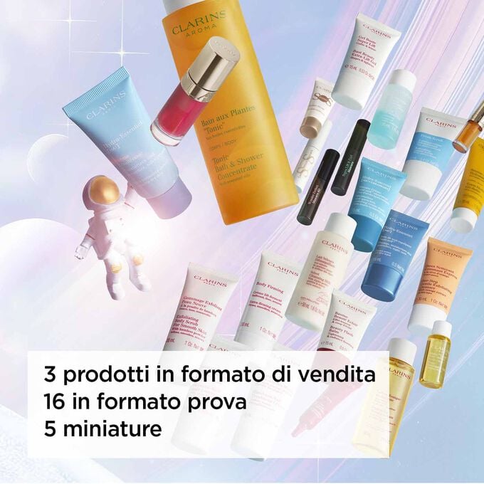 Clarins Calendario dell’Avvento 24 caselle Saldi Di Fabbrica