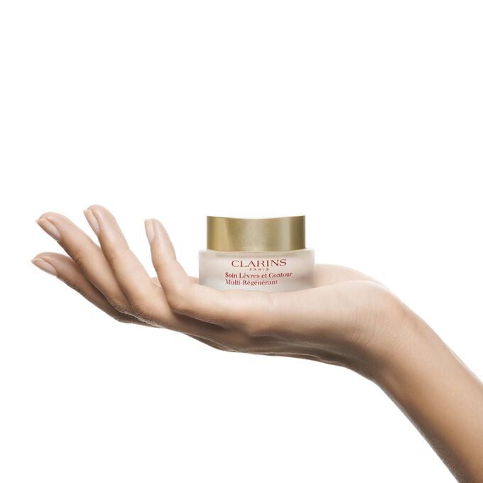 Clarins Multi-Régénérante Balsamo Antirughe Labbra e Contorno Labbra Presa