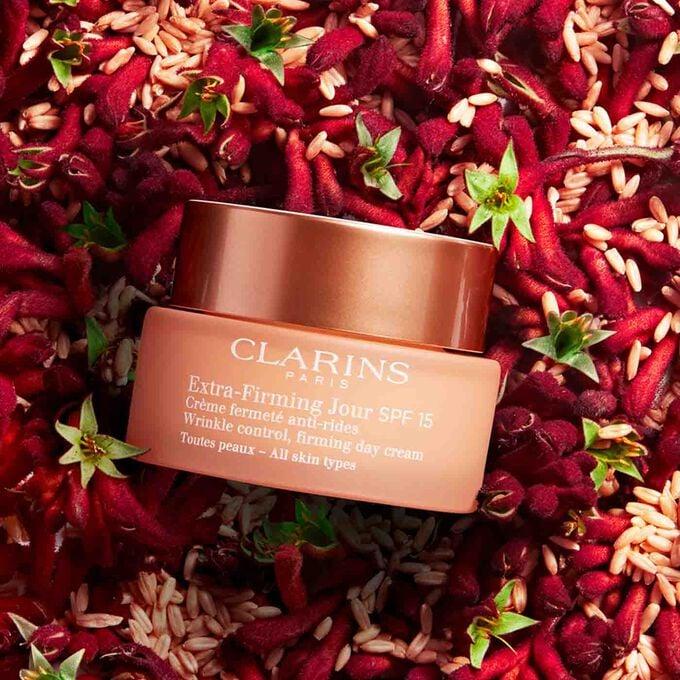 Clarins Extra-Firming Crema Antirughe SPF 15 Tutti i tipi di pelle Promozione Limitata