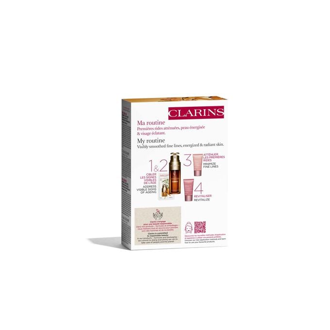 Clarins Double Serum Light e Multi-Active. Pelle Ricaricata Italy