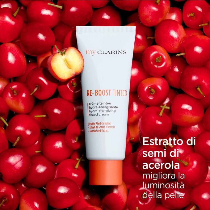 Clarins RE-BOOST crema colorata ultra energizzante In Linea