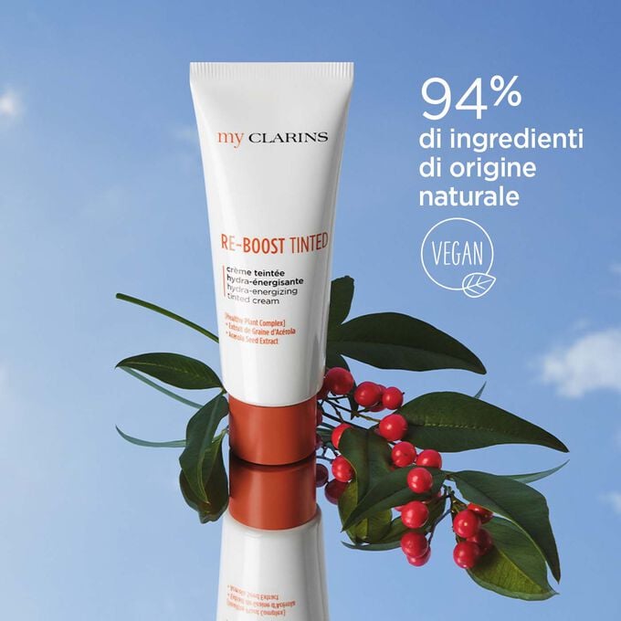 Clarins RE-BOOST crema colorata ultra energizzante In Linea