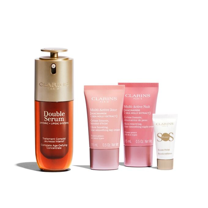 Clarins Collezione Double Serum e Multi-Active Qualità Garantita
