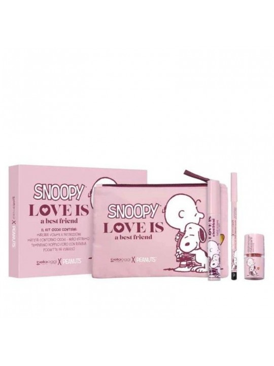 Bellaoggi Pochette Snoopy Kit Love Is a Best Friend Vendita calda