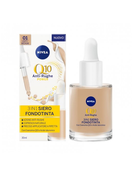 Nivea Q10 Power Anti-Rughe 3in1 Siero Fondotinta