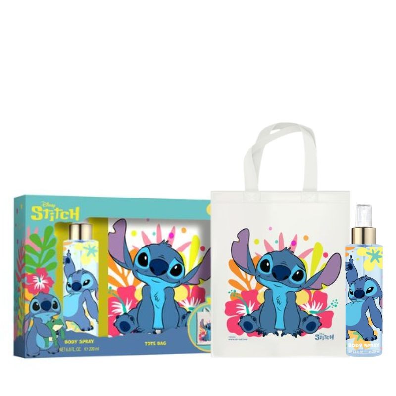 Air Val Stitch Set Acqua Corpo Profumata e Borsa Tote