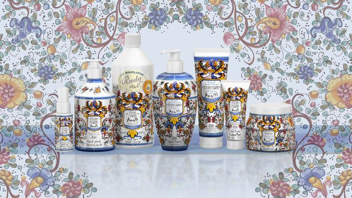 Rudy Profumi Crema mani non unta idratante da 100 mLfico nero e rosa biancaLinea Amalfi Economico